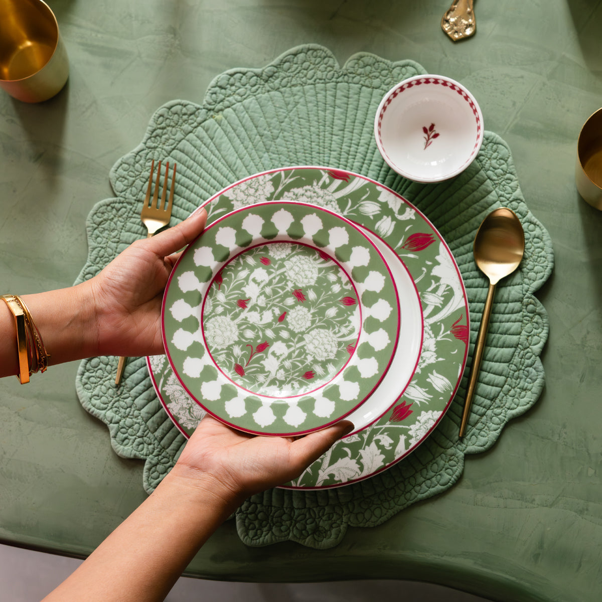 Tarang Quarter Plate - Set Of 4