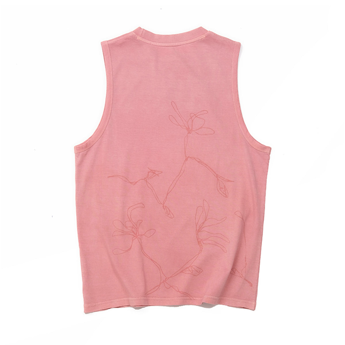 Bloom Tank Top In Mint Pink