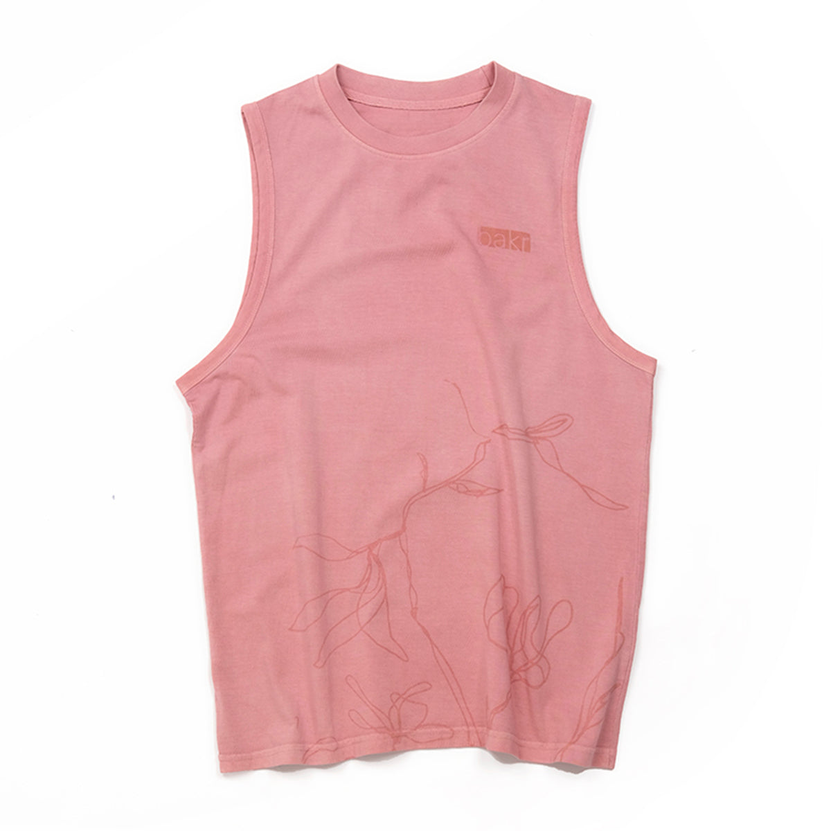 Bloom Tank Top In Mint Pink