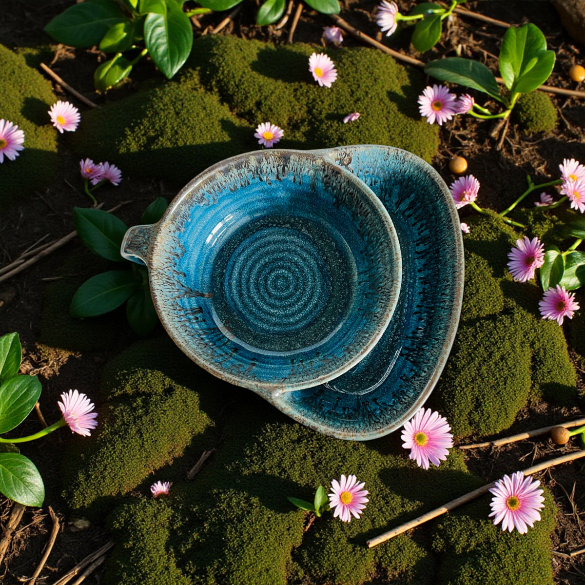 Twin Harbor Chip and Dip Bowl
